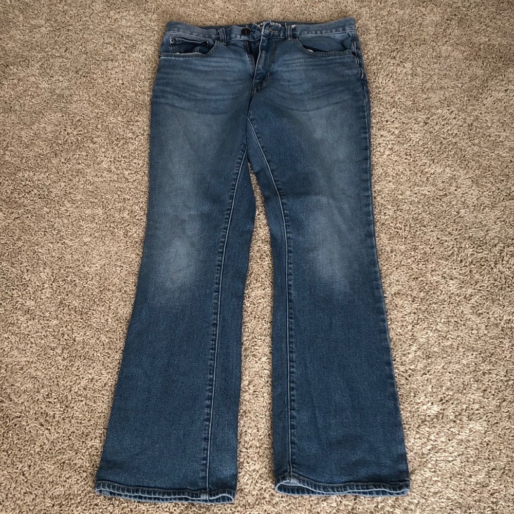 Mens Urban Pipeline Bootcut Jeans